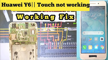 Huawei Y6/2 touch screen not working | Huawei Y6 Touch not working | Huawei Y6 Touch jumper