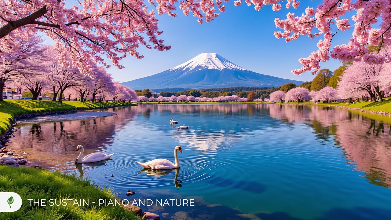 Spring Flowers & Soft Piano 🌿 Deep Relax • Anxiety Relief • Calm Energy #38