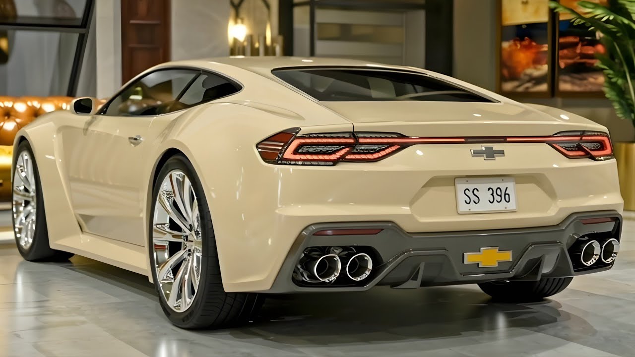 Совершенно новый Chevrolet Chevelle SS 396 2026 года: самый потрясающий американский маслкар возв...