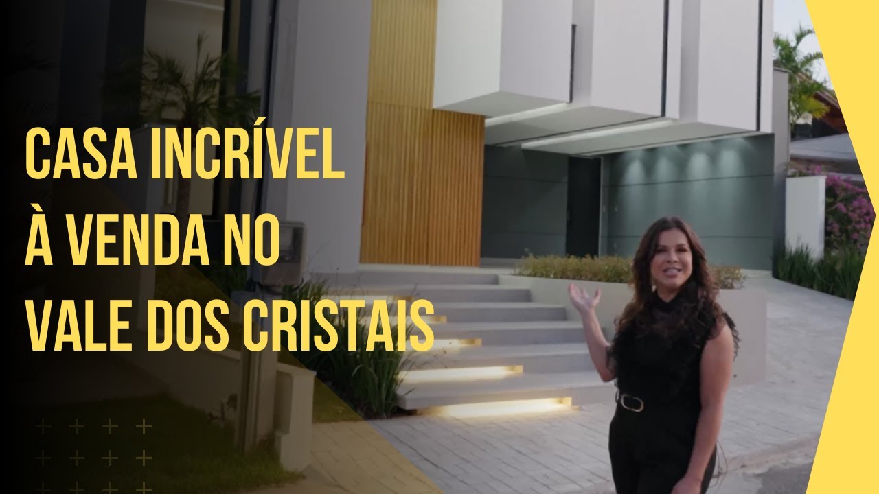 Casa de alto padrão à venda no Condomínio Vale dos Cristais (Macaé)