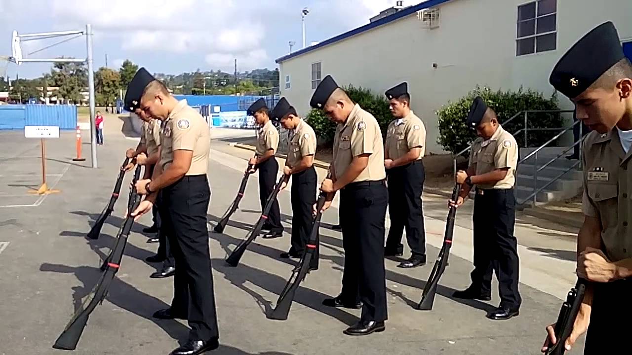 NJROTC Armed Drill Team YouTube