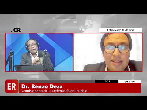 ENTREVISTA A RENZO DEZA, COMISIONADO DE LA DEFENSORÍA DEL PUEBLO