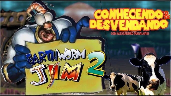 Personagem - A história de Earthworm Jim - Arkade