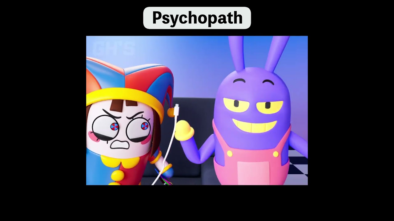 NORMAL vs PSYCHOPATH😈 13 - THE AMAZING DIGITAL CIRCUS (TADC) | GH'S ANIMATION