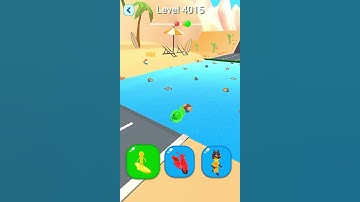 Shape-Shifting 2 GAMEPLAY Level No -4015 Walkthrough - New Update Car Racing #Shorts #ShapeShifting