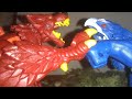 Beast Ep1 Pt2: Blazore vs Sleetstorm Breakout Beast Stop Motion Animation (Read Description)