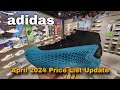 Adidas    april 2024 price list update