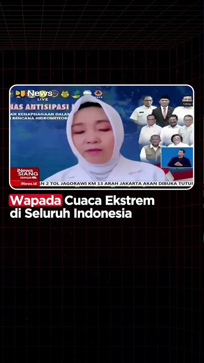 Wapada Cuaca Ekstrem di Seluruh Indonesia