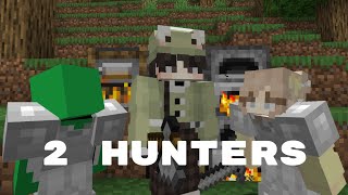 Minecraft Speedrunner vs 2 Hunters (unstaged manhunt)