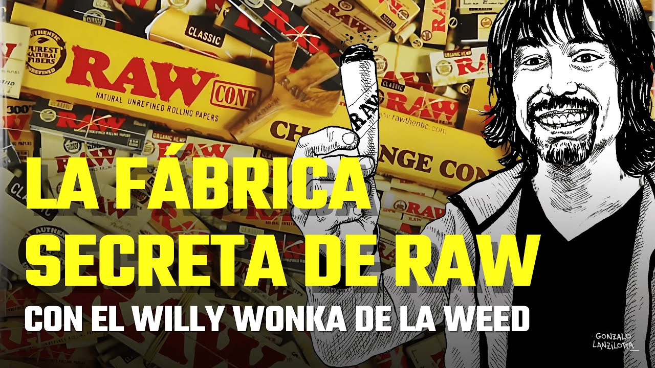 🤯 La FÁBRICA SECRETA de RAW con el WILLY WONKA de la WEED