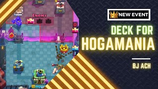 Hogamania Deck Gameplay Part 3 | Clash Royale