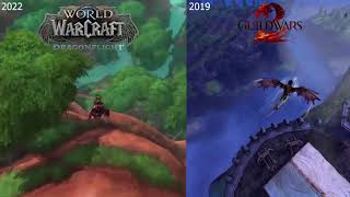 WOW Dragonflight is stealing Guild Wars 2 mounts LAME