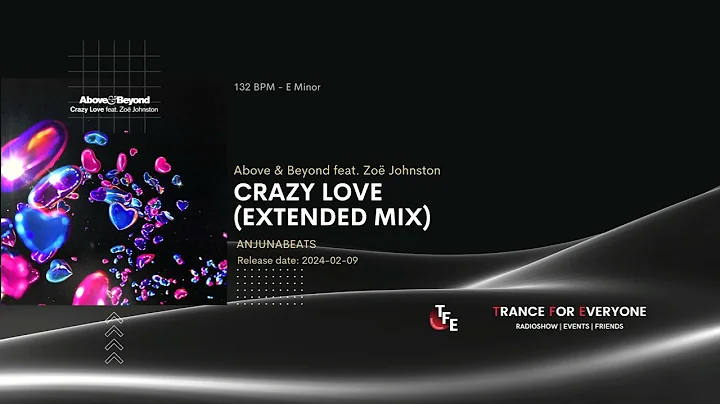 Above & Beyond feat. Zoë Johnston - Crazy Love (Extended Mix) ANJUNABEATS