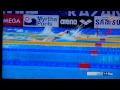 Gaurika singh  100m backstroke national record in the 2015 fina world championship in kazan russia
