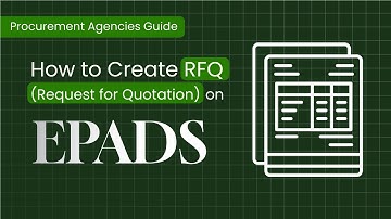 How to Create RFQ Request for Quotation l PA