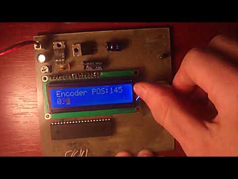 ATmega32 (AVR)  Encoder  POS