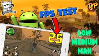 GTA San Andreas Sony Xperia Z3 Frame-Rate Test