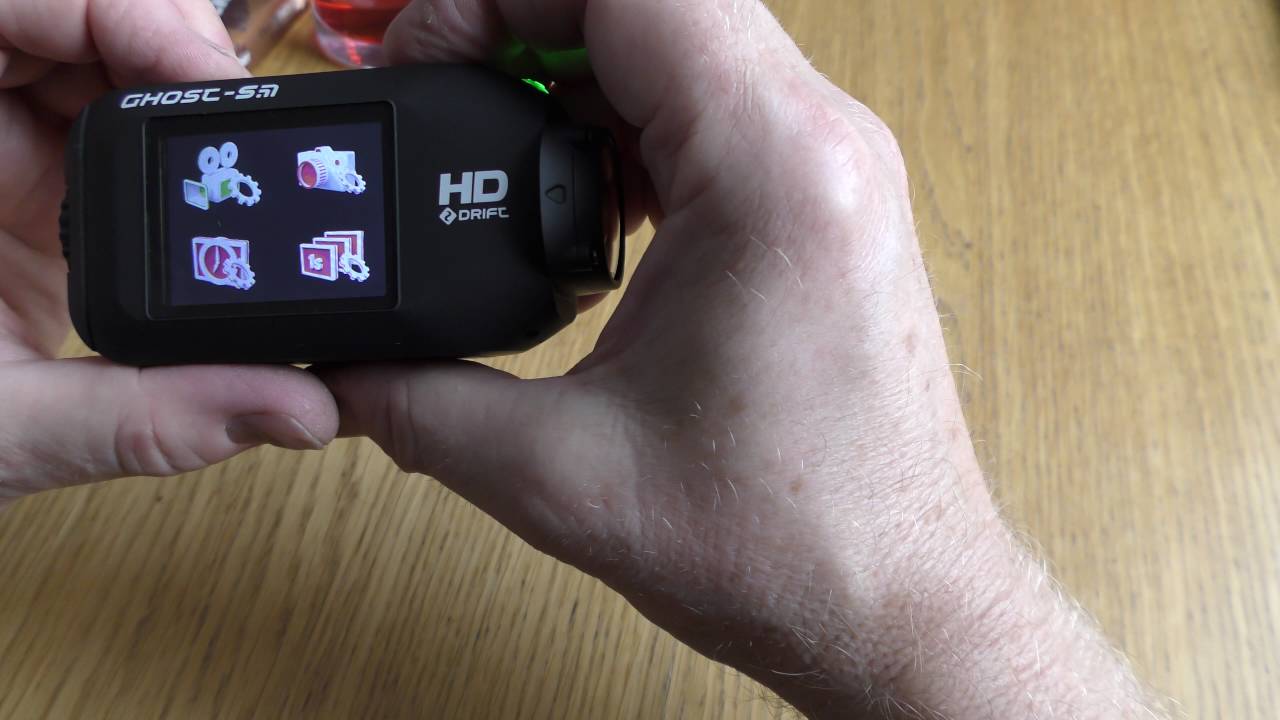 Drift Ghost S Camera Settings for Dash Cam Use.