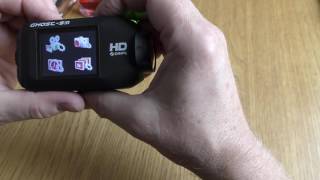 Drift Ghost S Camera Settings for Dash Cam Use.