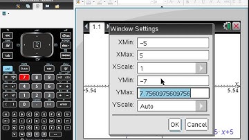 Intro to Graphing on TI Nspire