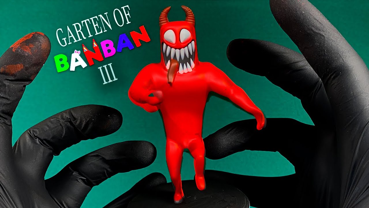 STL file EVIL BANBAN FROM GARTEN OF BANBAN 3 NEW MONSTERS, FAN ART