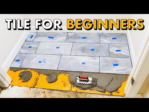 Video: Laying Tiles On The Floor