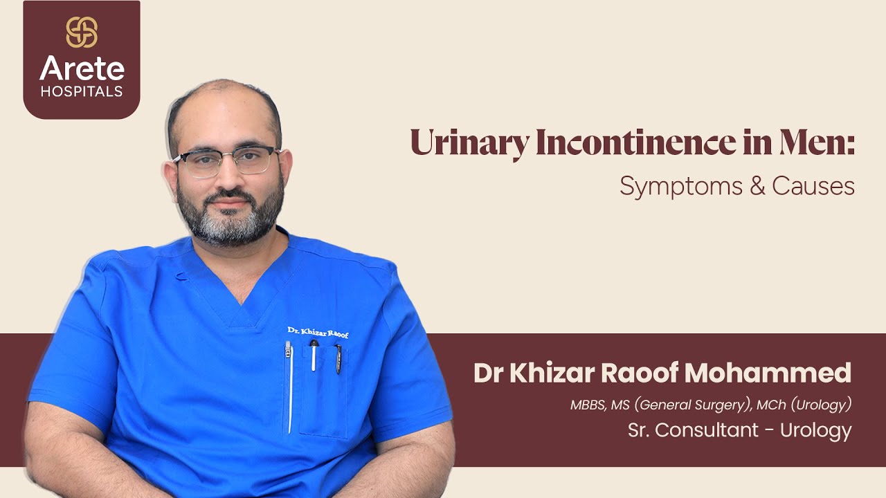 Dr Raoof Male Urinary Incontinence: What Are the Causes and Treatment | Dr ...