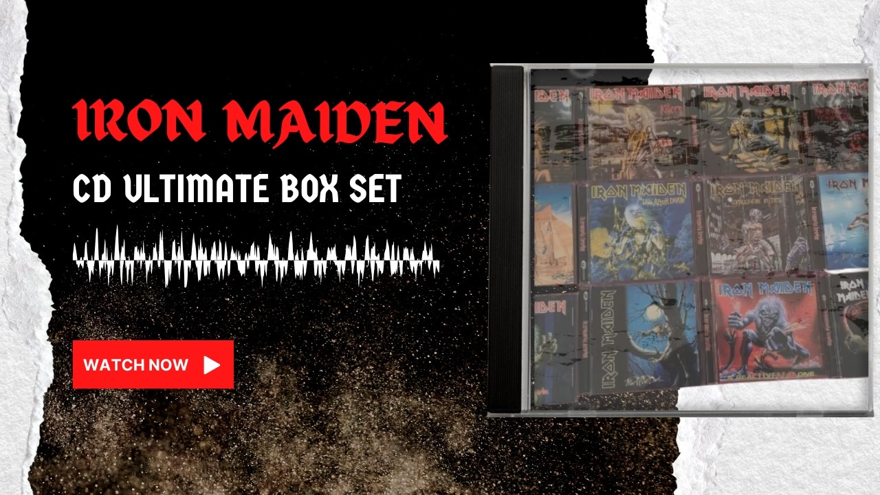 Iron Maiden CDボックスセット 12枚（2枚組3セットあり） Senjutsu (Super Deluxe BOXSET)(2CD+Blu-ray) : IRON MAIDEN