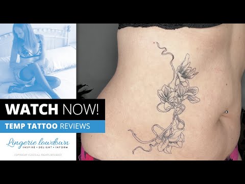 Dani Thompson : Neva Nude 'Femme floral' temporary tattoo pack [PREVIEW