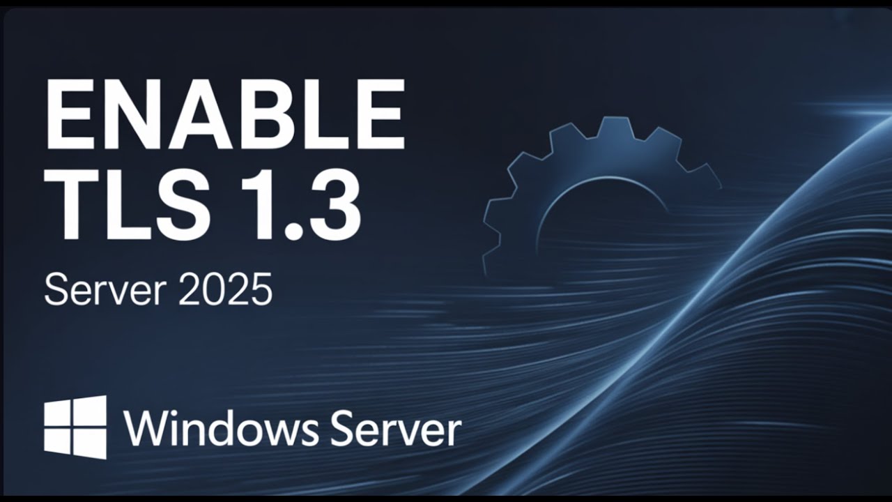 How to Enable and Configure TLS | How to Enable and Configure TLS 1.3 ...