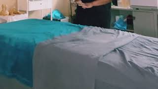 Lymphatic Drainage Massage Table Position