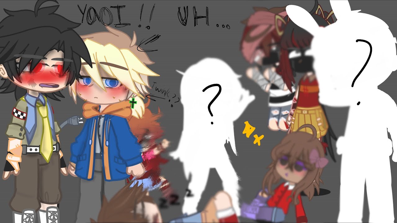 FNAF 4 Tormentors Reunion? + Jeremy moves in with Aftons // FNAF// Afton Family (gacha) - reupload 