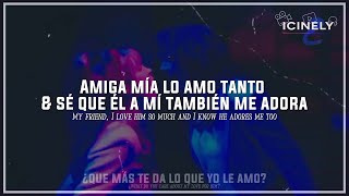 AMIGA MÍA / ESE HOMBRE NO SE TOCA - MENTIRAS: LA SERIE 🎬 BELINDA & REGINA BLANDÓN (LETRA & INGLÉS)