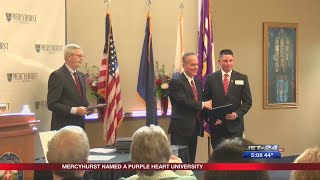Purple Heart and Mercyhurst University