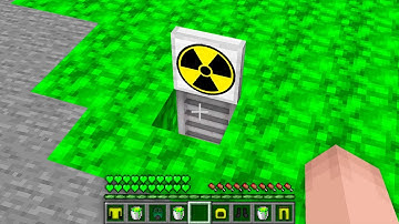 HOW NOOB BUILD UNDERGROUND BUNKER IN RADIOACTIVE APOCALYPSE!? Minecraft NOOB vs PRO! 100% TROLLING