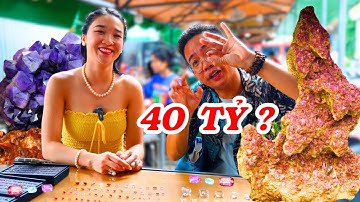 Đi chợ đá quý độc đáo nhất Việt Nam và gặp "hòn núi ruby" được đồn đoán 40 tỷ - ĐỘC LẠ BÌNH DƯƠNG