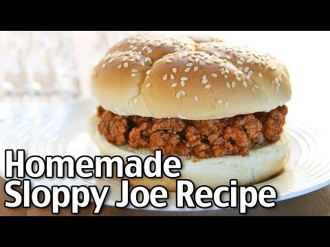 $5 Meal for 6- Homemade Sloppy Joe Recipe