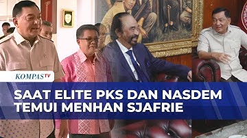 Elite PKS dan NasDem Temui Menhan Sjafrie Sjamsoeddin, Sinyal Masuk Kabinet?