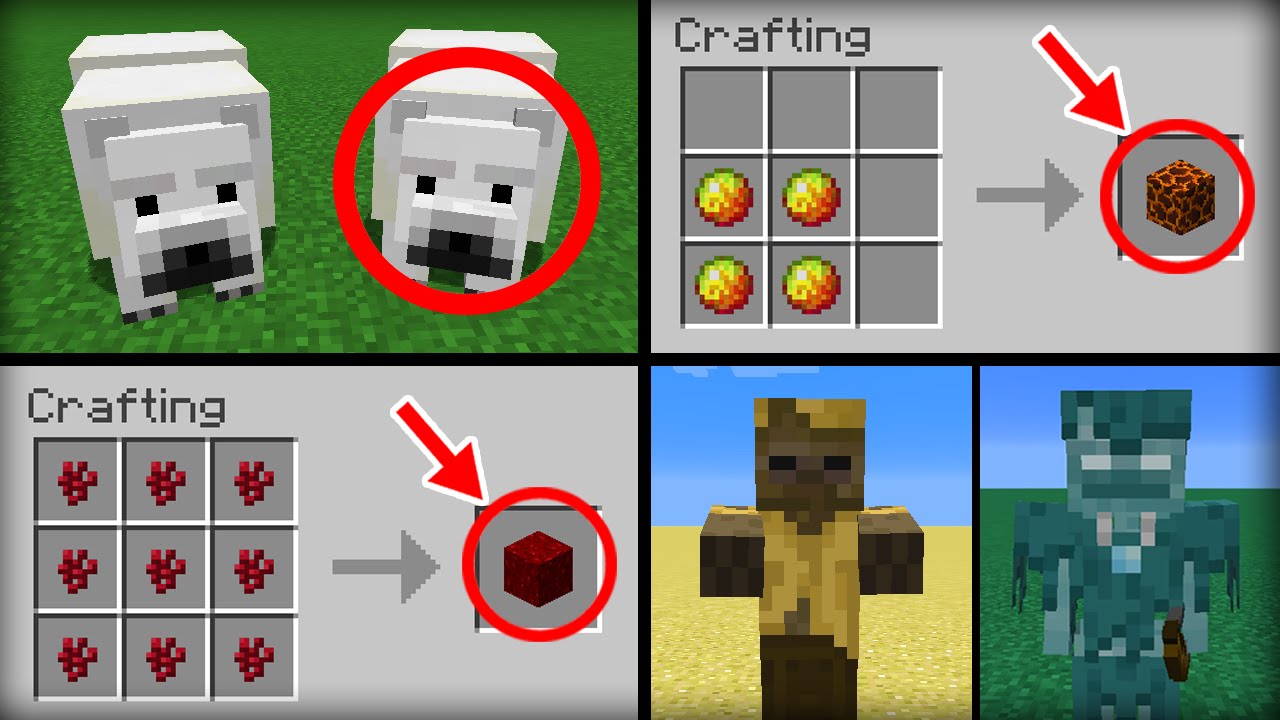 Minecraft 1 10 Update 15 Features That Were Added Youtube