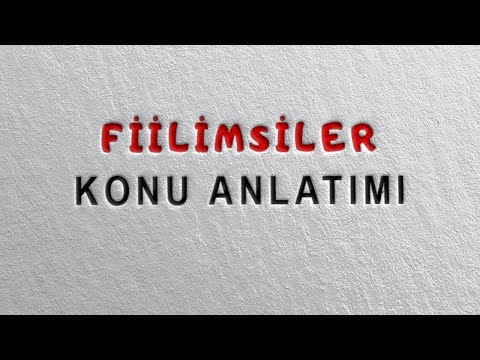 Fiilimsiler Konu Anlatımı | LGS TÜRKÇE 8. Sınıf Fiilimsiler | LGS Hazırlık