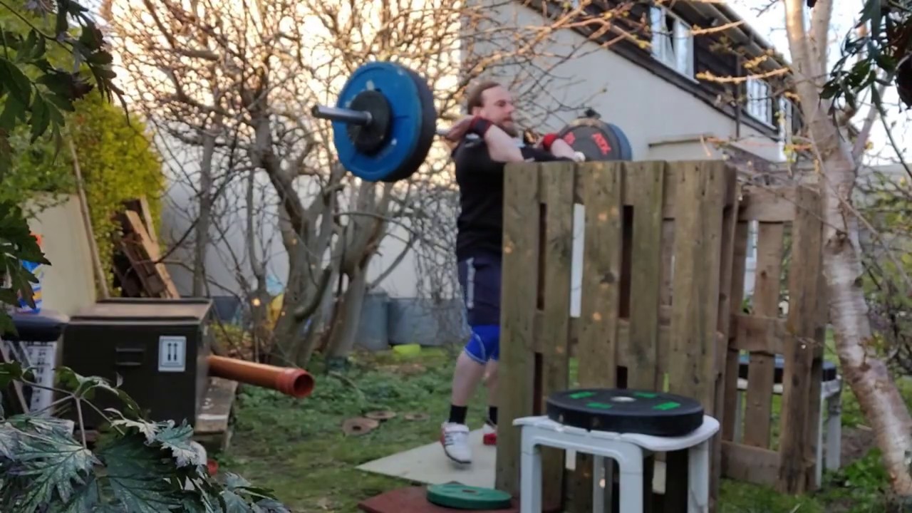 No squat rack, no problem! - YouTube