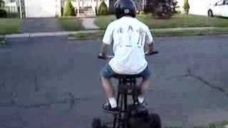 Just a quick Vid of Dave... "KING DAVE" on his Barstool Go-Cart.
