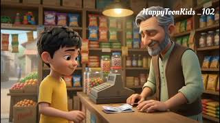 “The Kind Shopkeeper and the Little Boy | Moral Story for Kids | Kids Story”