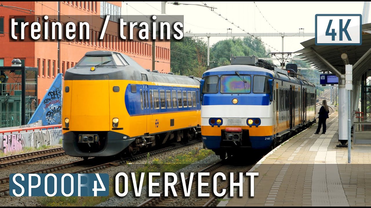 Treinen in Utrecht Overvecht - 4 september 2021