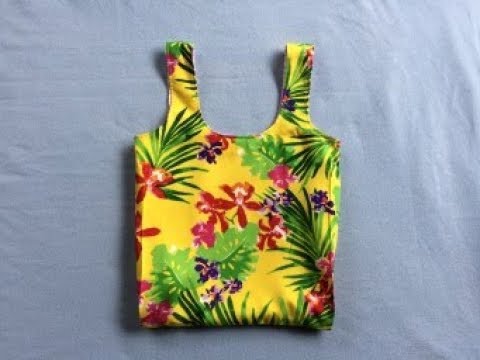 #DIY Reversible Grocery Bag | Market Bag | Shopping Bag |Tutorial - YouTube