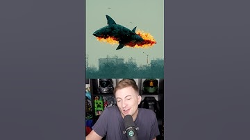 Asking AI to show me "Great White Shark On Fire Flying Over a Nuclear Plant"