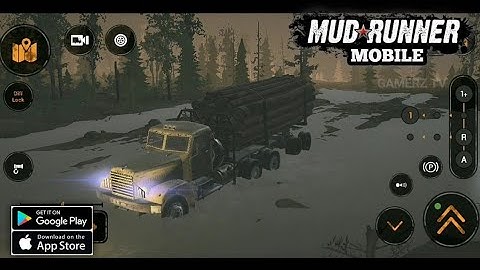 MudRunner Mobile : THE VALLEY DLC PART-8 | Second Lumber Mill Mission Gameplay