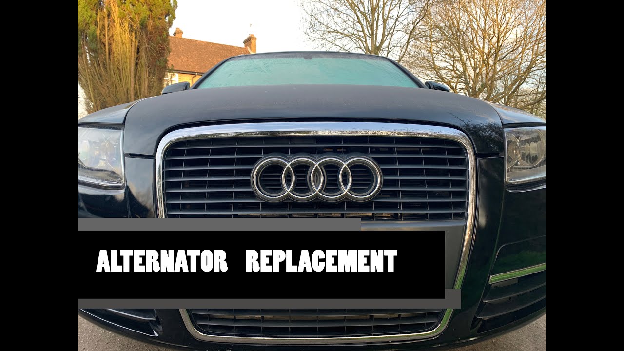 How to Replace Alternator on Audi A6 2.0TDi / DIY - YouTube