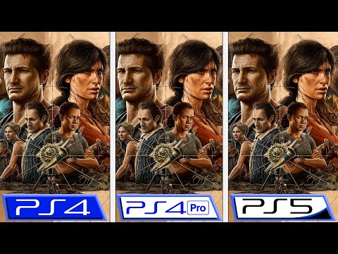 uncharted 4 ps4 ราคา  Update 2022  Uncharted: Legacy of Thieves | PS4 - PS4 Pro - PS5 | Graphics Comparison \u0026 FPS