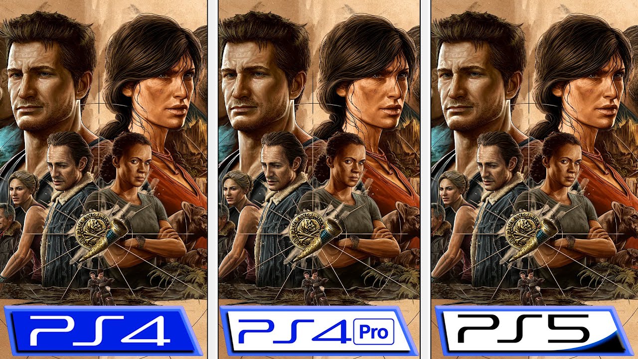 Uncharted Legacy of Thieves Collection PS5 vs PS4 Pro & PS4 Comparison  Highlights Greatly Improved Anisotropic Filtering and Almost Non-Existent  Loading Times on PS5